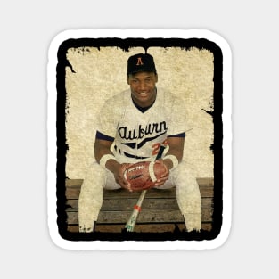 Bo Jackson in Auburn Tigers baseball Magnet