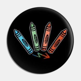 RG Crayons Pin