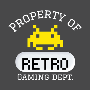 Property of Retro Gaming Dept T-Shirt