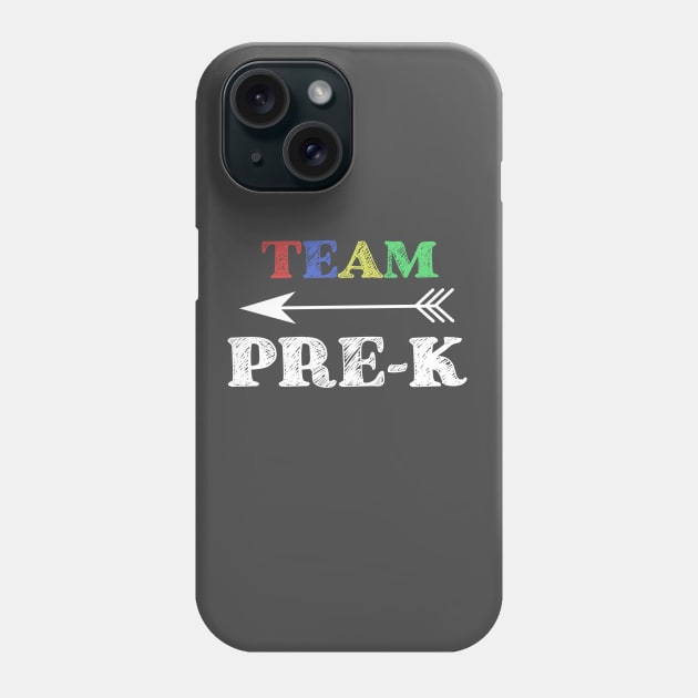 Team Pre-K Teacher Back To School Gift Phone Case by MultiiDesign