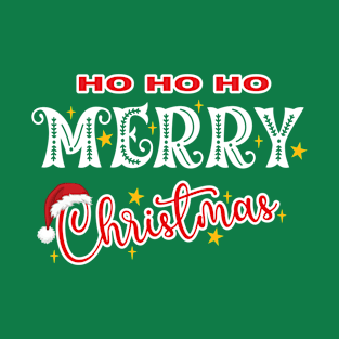 Ho Ho Ho Merry Christmas T-Shirt