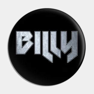 Heavy metal Billy Pin