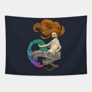 The Bearded Mermaid Tapestry