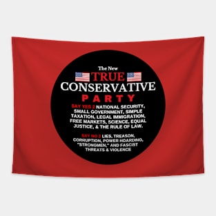 TRUE CONSERVATIVES UNITE Tapestry