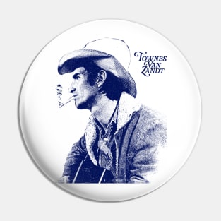 Townes Van Zandt Pin