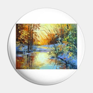 Autumn coolness Pin