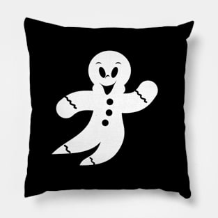 Gingerbread Ghost. The cuuutest Pillow