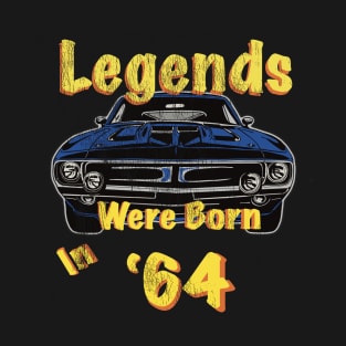 Legends Were Born Muscle Car T-Shirt