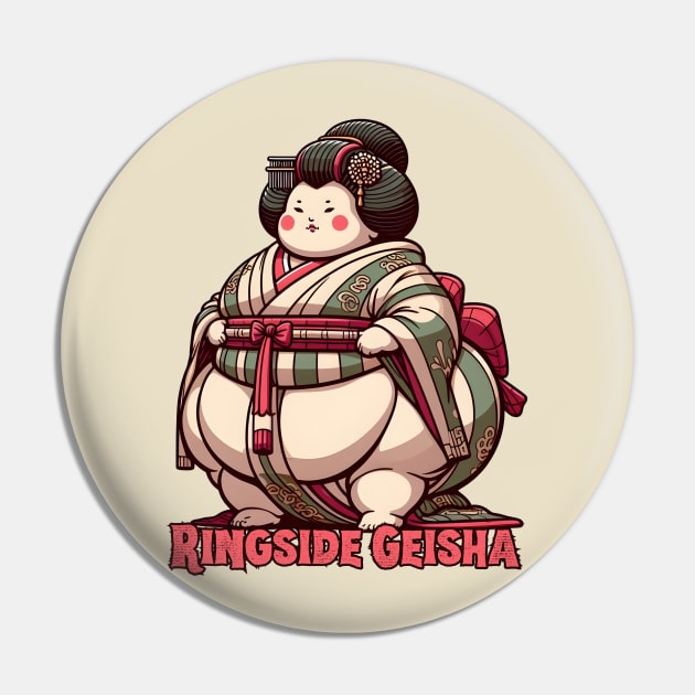 Sumo geisha Pin by Japanese Fever