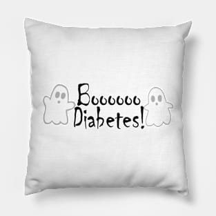 Boooooo Diabetes Pillow