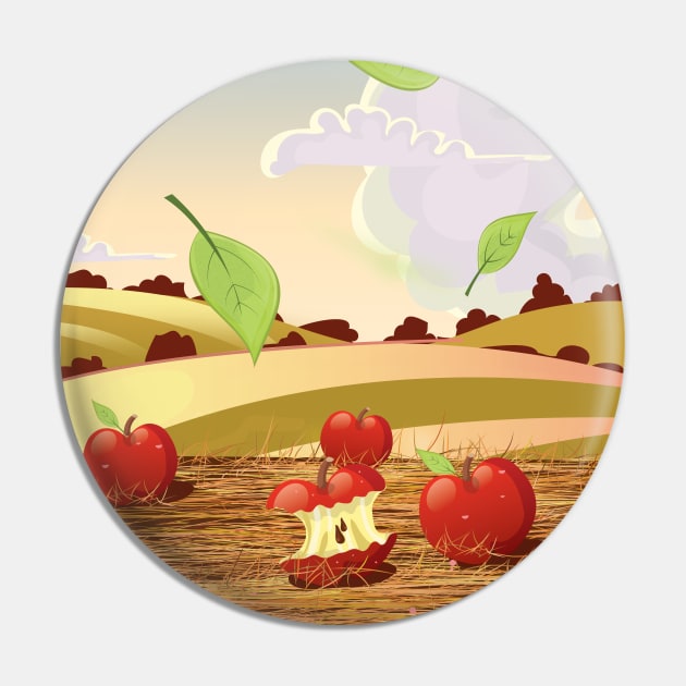 Fall Apples Pin by nickemporium1