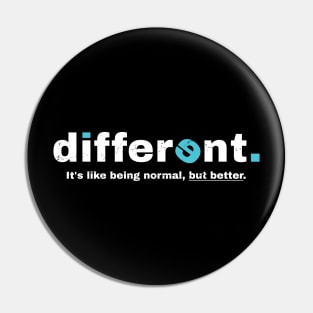 Different. be kind autism logo awareness month Pin