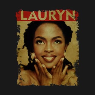 TEXTURE ART- Lauryn Hill - RETRO STYLE T-Shirt