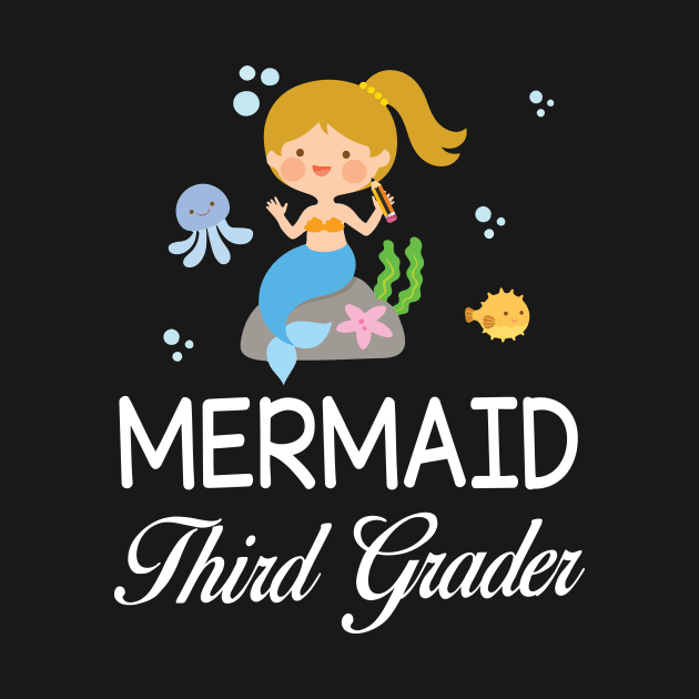 Mermaid Student Third Grader Back To School Sister Daughter by bakhanh123