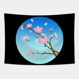 Cherry Blossom Design Tapestry