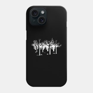 Parallel Forest - Black and White Edition Phone Case