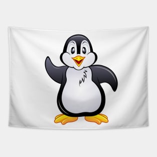 Cute Penguin Tapestry