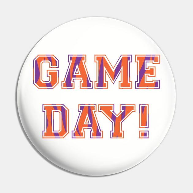 Clemson Game Day Pin by Parkeit