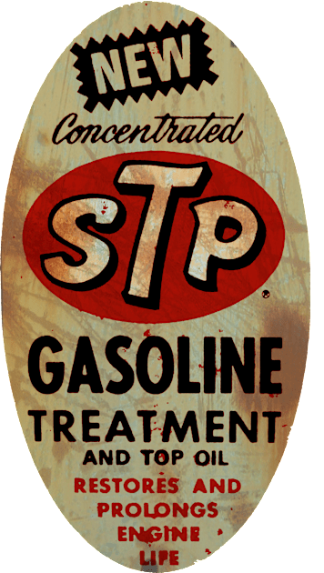 STP Gasoline Kids T-Shirt by Midcenturydave