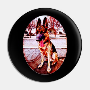 German shepherd Pin