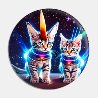 Space Cats 31 Pin