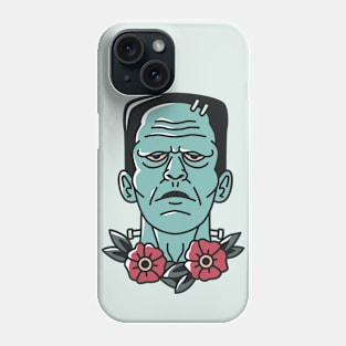 Vintage Frankenstein's Monster Emblem Phone Case