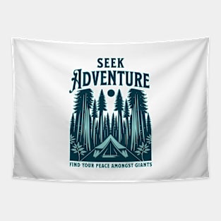 Seek adventure Tapestry