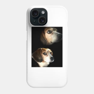 The Double Exposure Beagle Phone Case