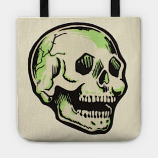 Vintage Skull Halloween Tote