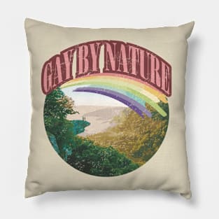 Gay By Nature Red Version Pillow