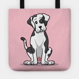 Cute Great Dane Dog Tote