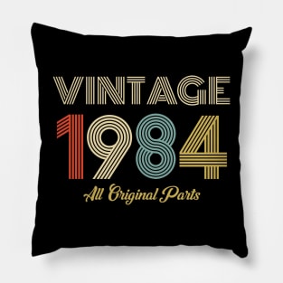 Vintage 1984 All original Parts Pillow