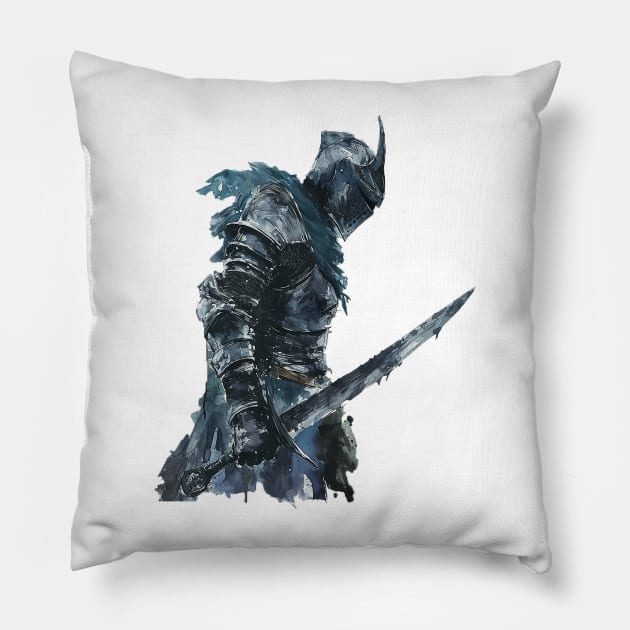 dark soul Pillow by enzo studios