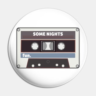 Some Nights Cassette Tape Pin