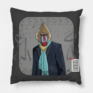 Gentlemandrill Pillow