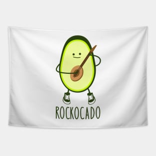 Avocado with guitar (b) Tapestry