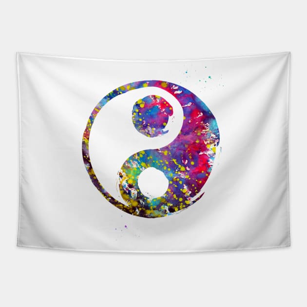 Yin Yang Tapestry by erzebeth