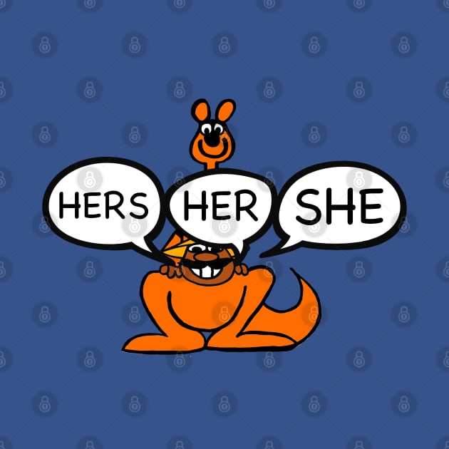 RXS Pronouns HER by PopCultureShirts