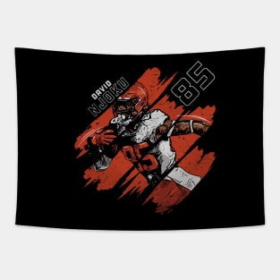 David Njoku Cleveland Stripes Tapestry