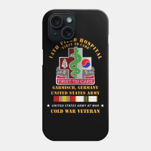 14th Field Hospital - Gramish, Germany w COLD SVC Phone Case