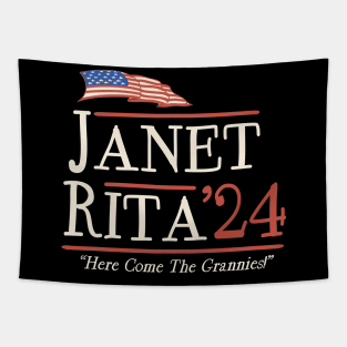 Janet & Rita For 2024 Tapestry