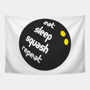 eat, sleep, squash, repeat Tapestry