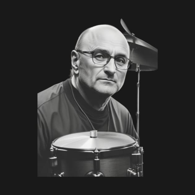 phil collins // vektor art design v2 by girls store