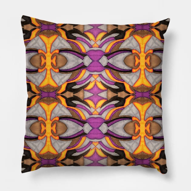 Autumn Star Pillow by Terran Textures 