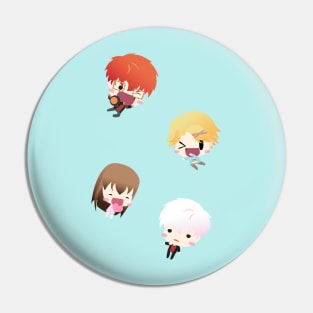 Mystic Messenger Chibi Party 2 Pin