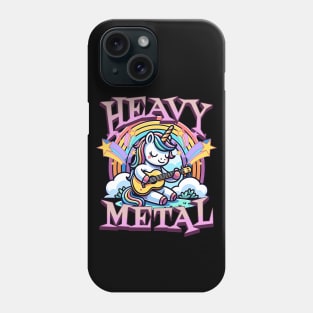 Heavy Metal Unicorn Phone Case