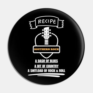 Southern Rock Music Recipe Pin