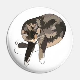 Cat Pretzel Pin