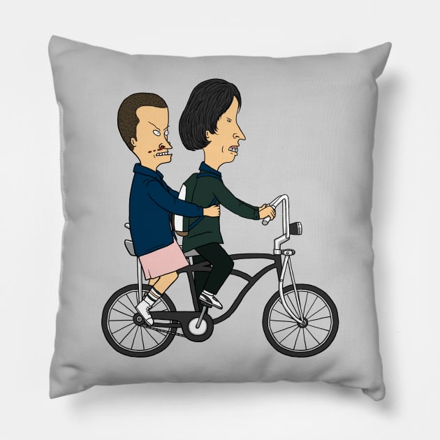 Strangely Stupid Pillow by pigboom