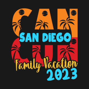 Cancun 2023 San Diego Summer Family Couple Matching Holiday T-Shirt